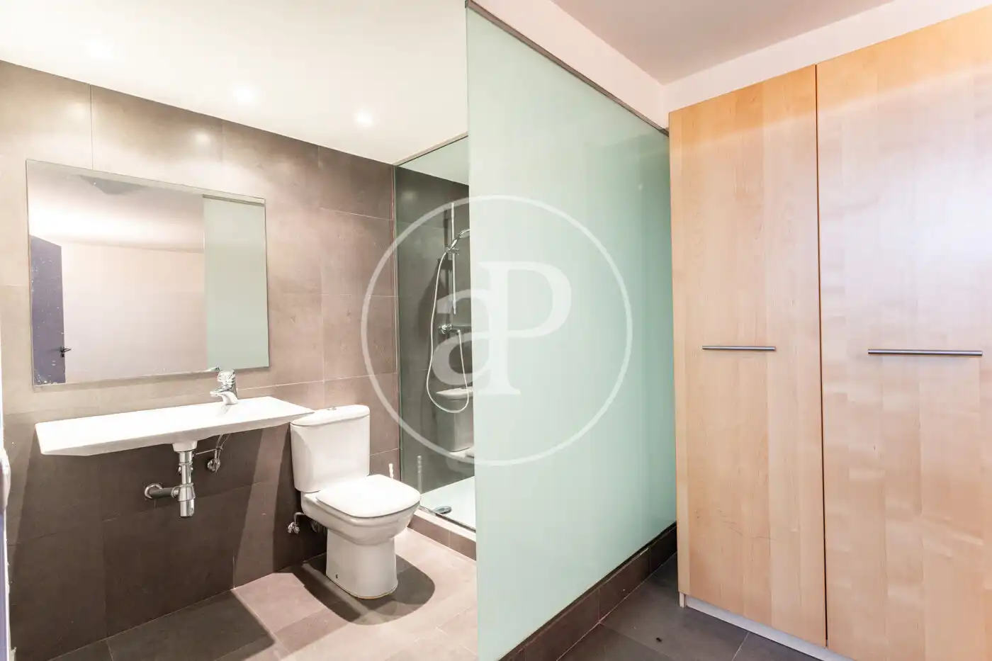 Baño de Casa o chalet de alquiler en Barcelona con Aire acondicionado, Calefacción y Terraza