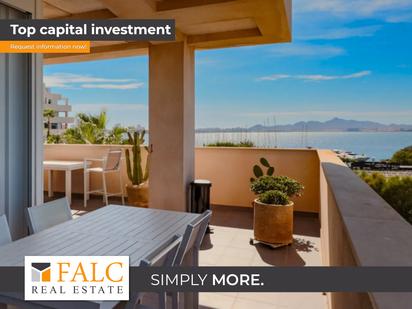 Balcony of Apartment for sale in La Manga del Mar Menor  with Community pool