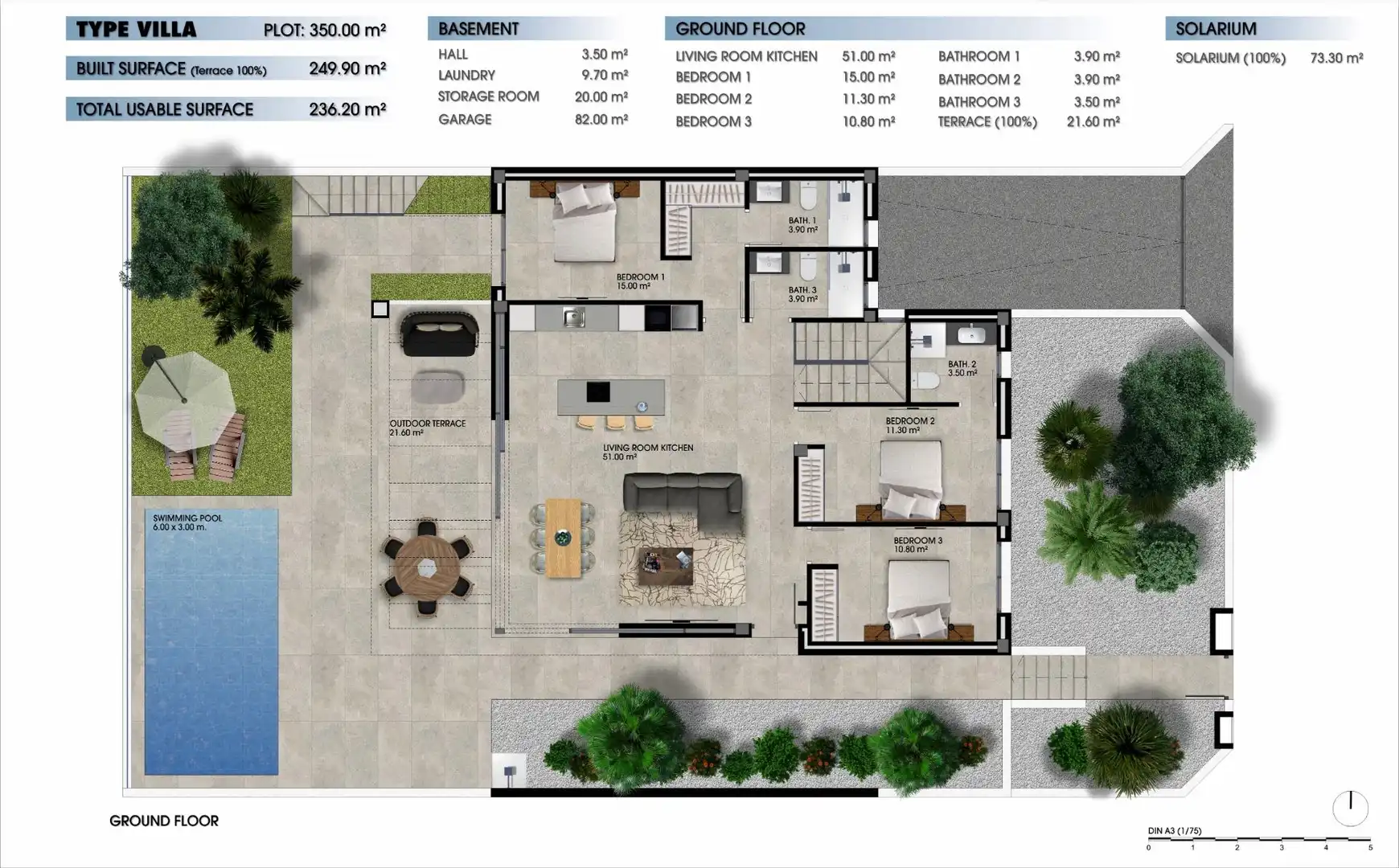 Chalet con piscina en venta en Las Lomas de Rame - Bahía Bella, imagen 6