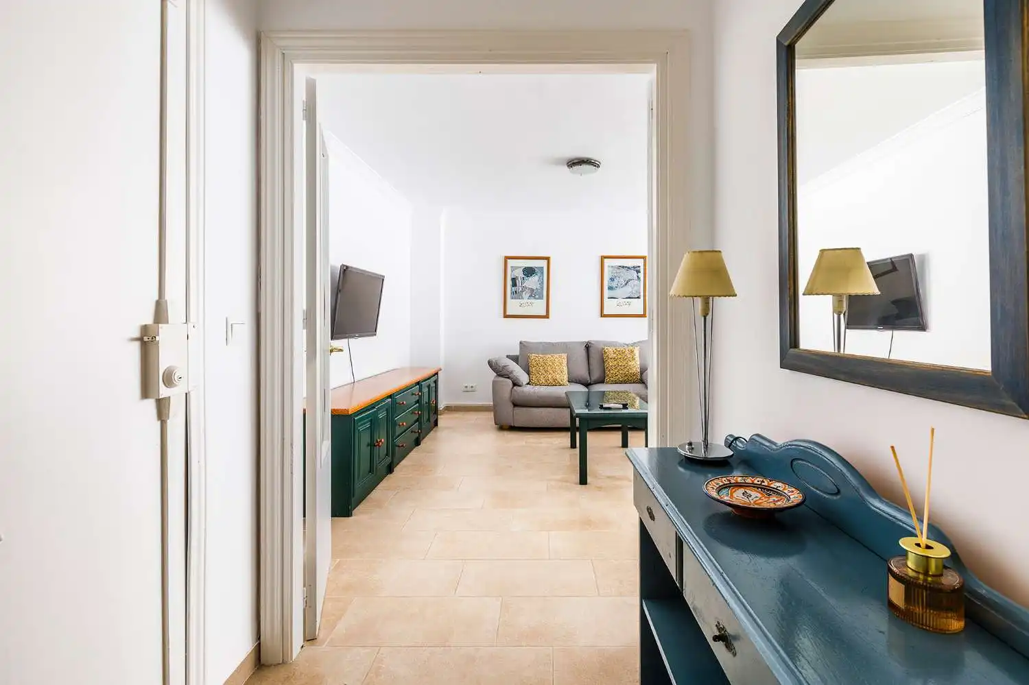 Living room of Duplexes for rent in Vélez-Málaga  with Air Conditioner, Heating and Furnished