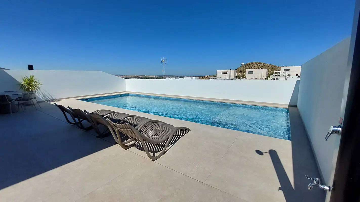 Piscina de Casa o chalet en venta en Rojales con Aire acondicionado, Calefacción y Jardín privado