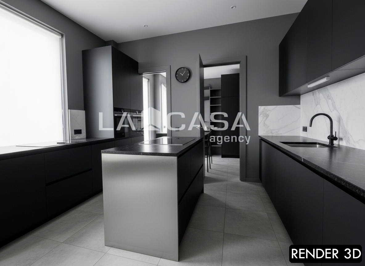 Kitchen of Flat for sale in Esplugues de Llobregat  with Terrace