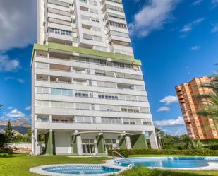 Exterior view of Flat for sale in Benidorm  with Air Conditioner, Private garden and Terrace