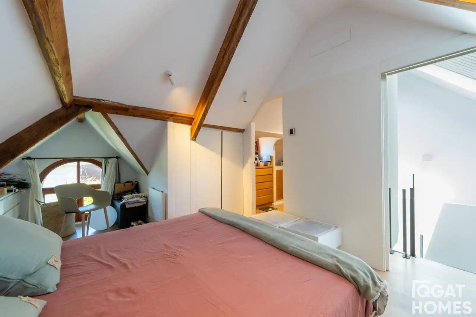 Bedroom of Detached homes for sale in Sant Cugat del Vallès  with Air Conditioner, Heating and Terrace