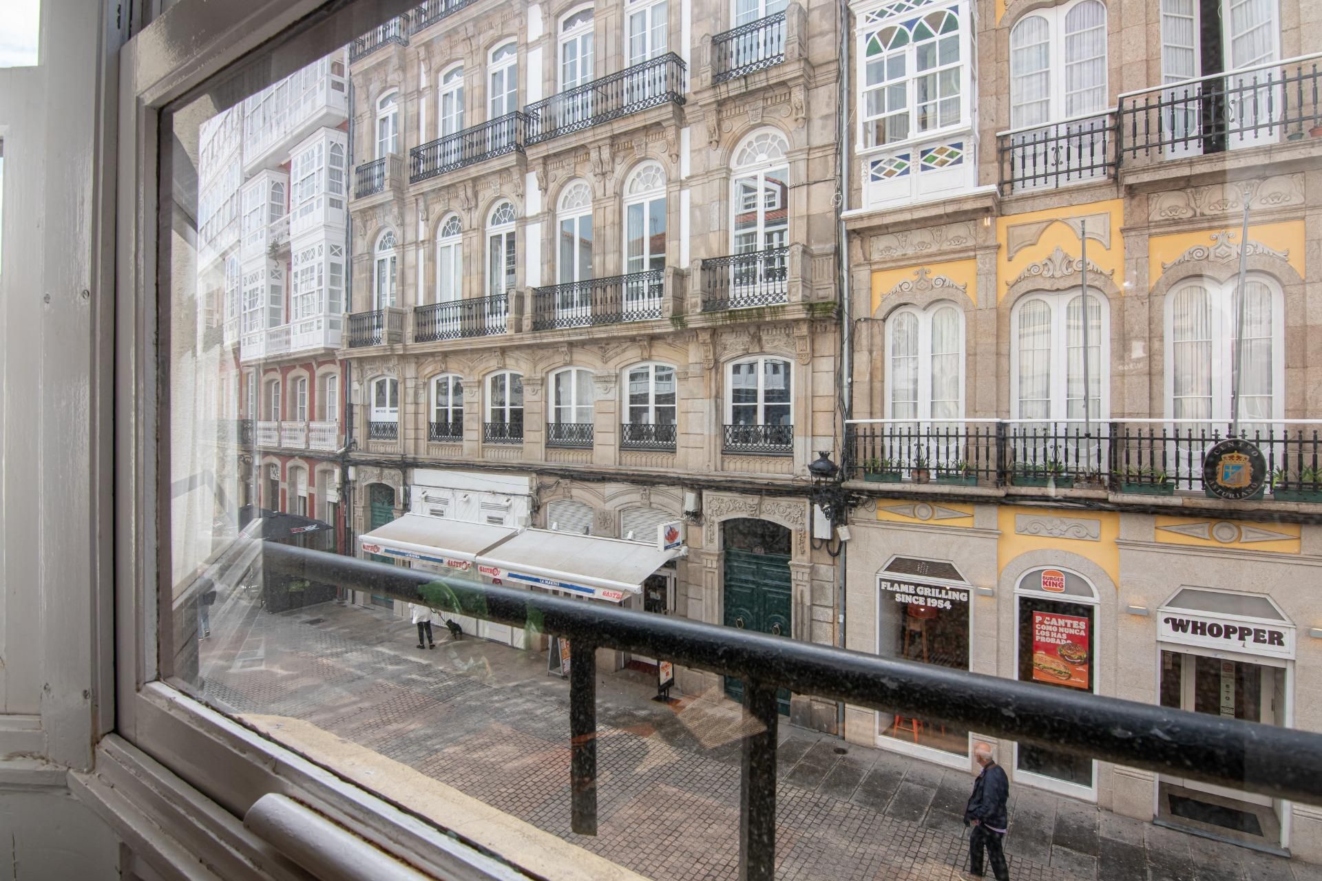 Exterior view of Flat for sale in A Coruña Capital   with Parquet flooring