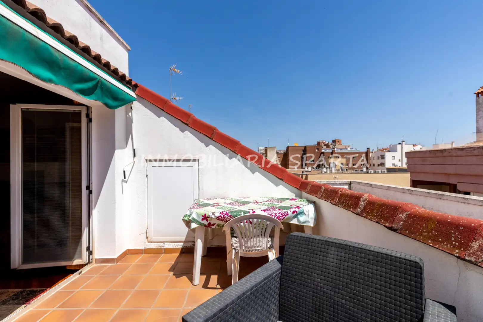 Terrace of Duplexes for sale in Ciudad Real  with Air Conditioner, Heating and Parquet flooring
