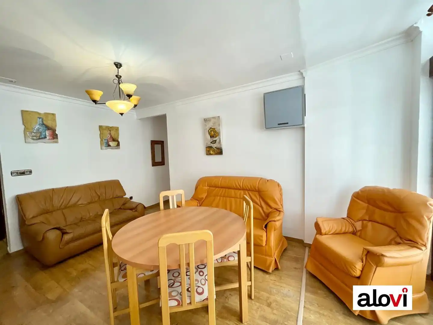 Wohnzimmer von Wohnung zur untervermieten in Granada mit Möbliert und Balkon