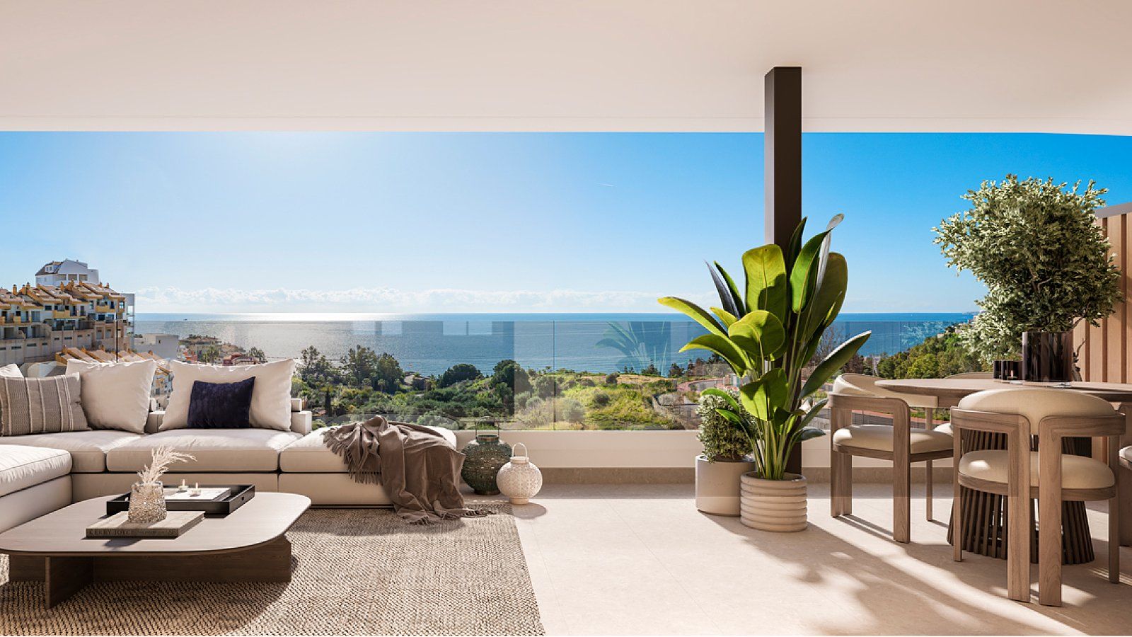 Terrassa de Apartament en venda en Benalmádena amb Aire condicionat i Terrassa