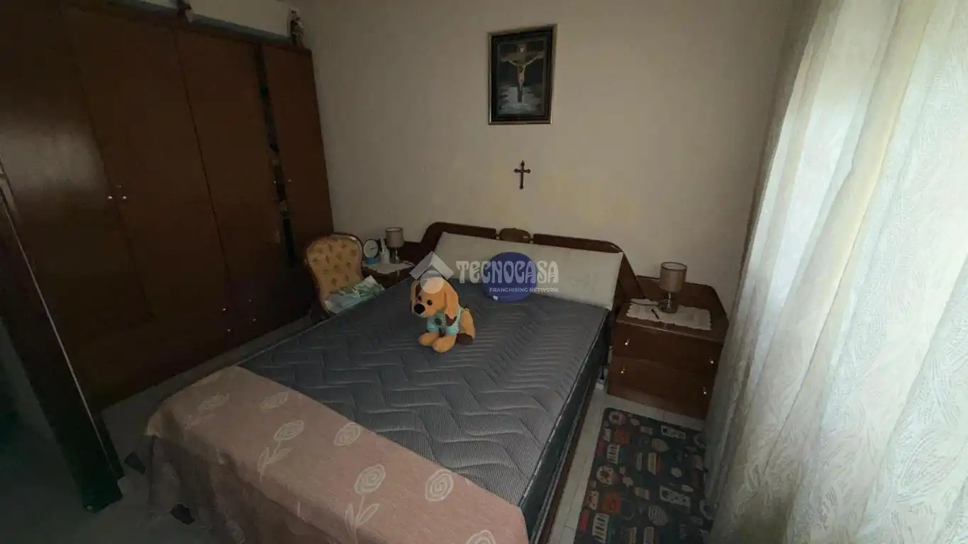 Schlafzimmer von Wohnung zum Verkauf in Madrid mit Klimaanlage und Balkon