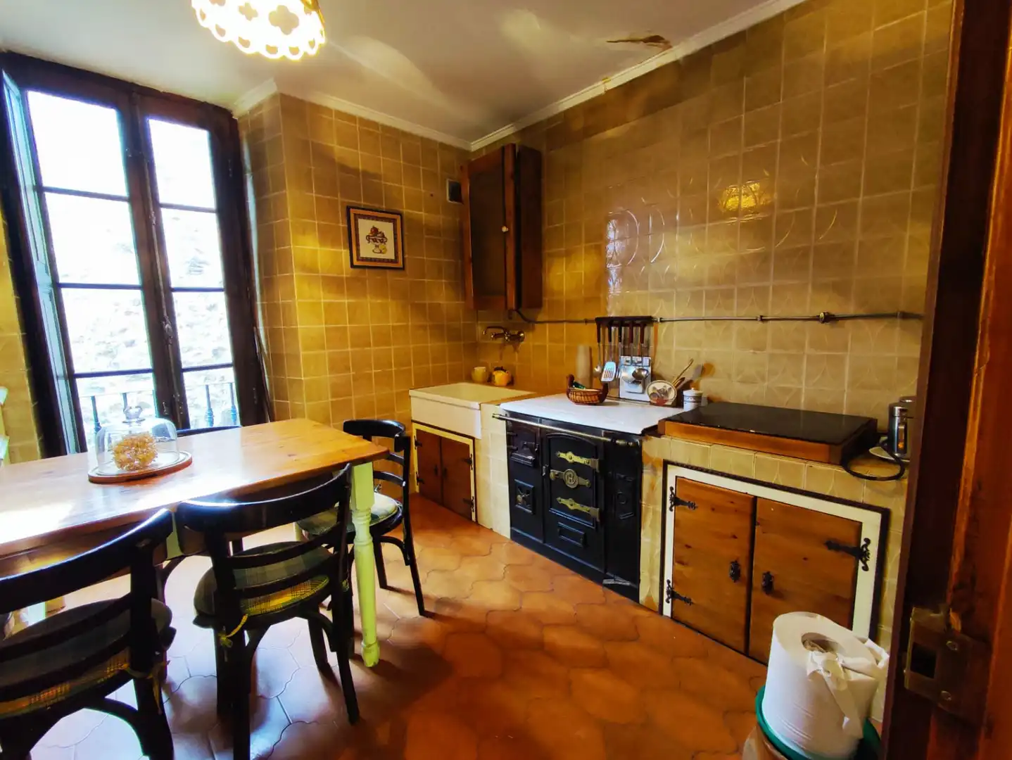 Kitchen of Houses for sale in Miera  with Private garden, Parquet flooring and Terrace