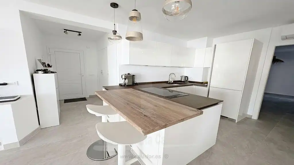 Cuina de Apartament en venda en Santanyí amb Aire condicionat, Jardí privat i Terrassa