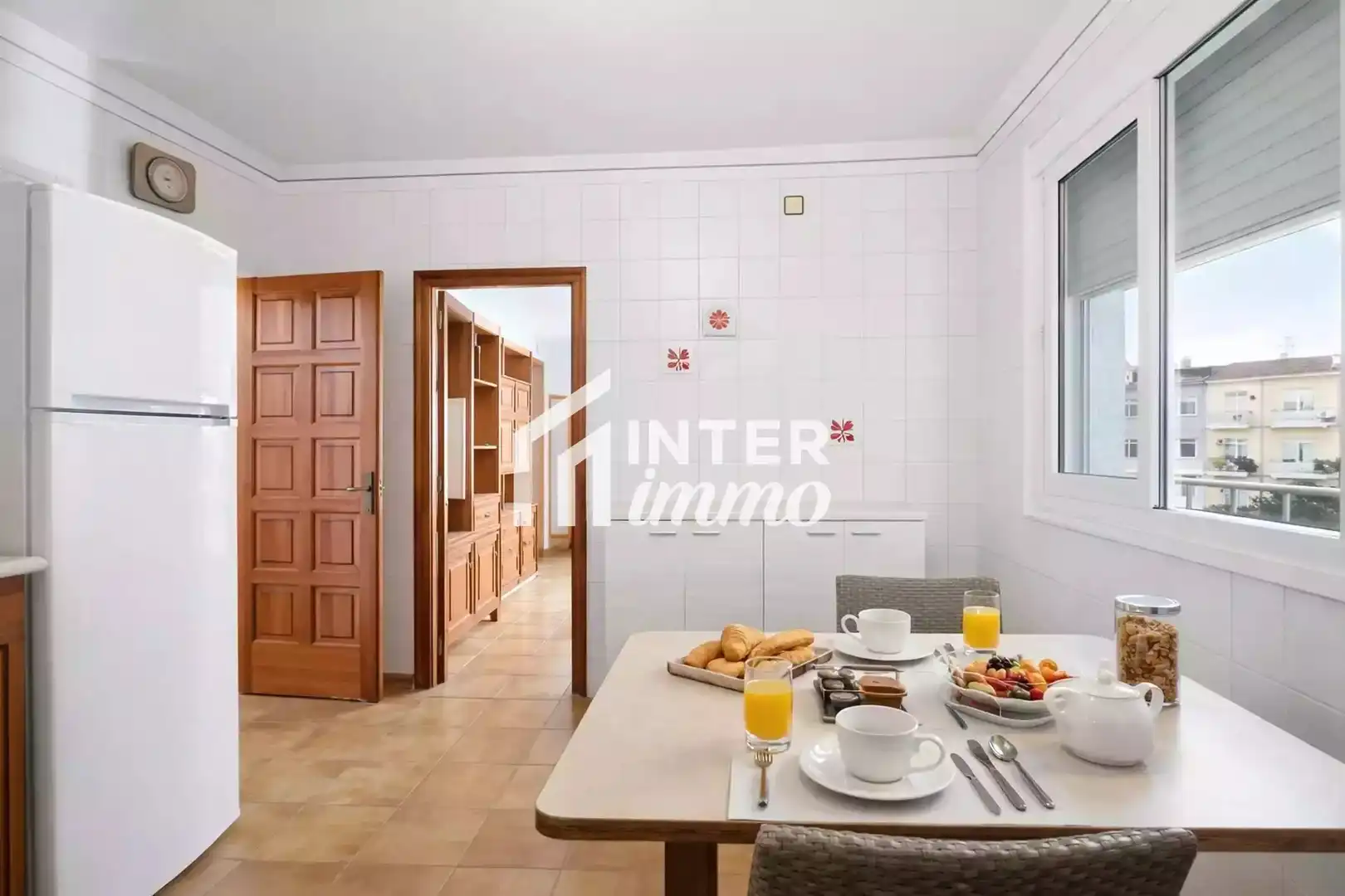 Cocina de Apartamento en venta en Roses con Aire acondicionado, Terraza y Amueblado