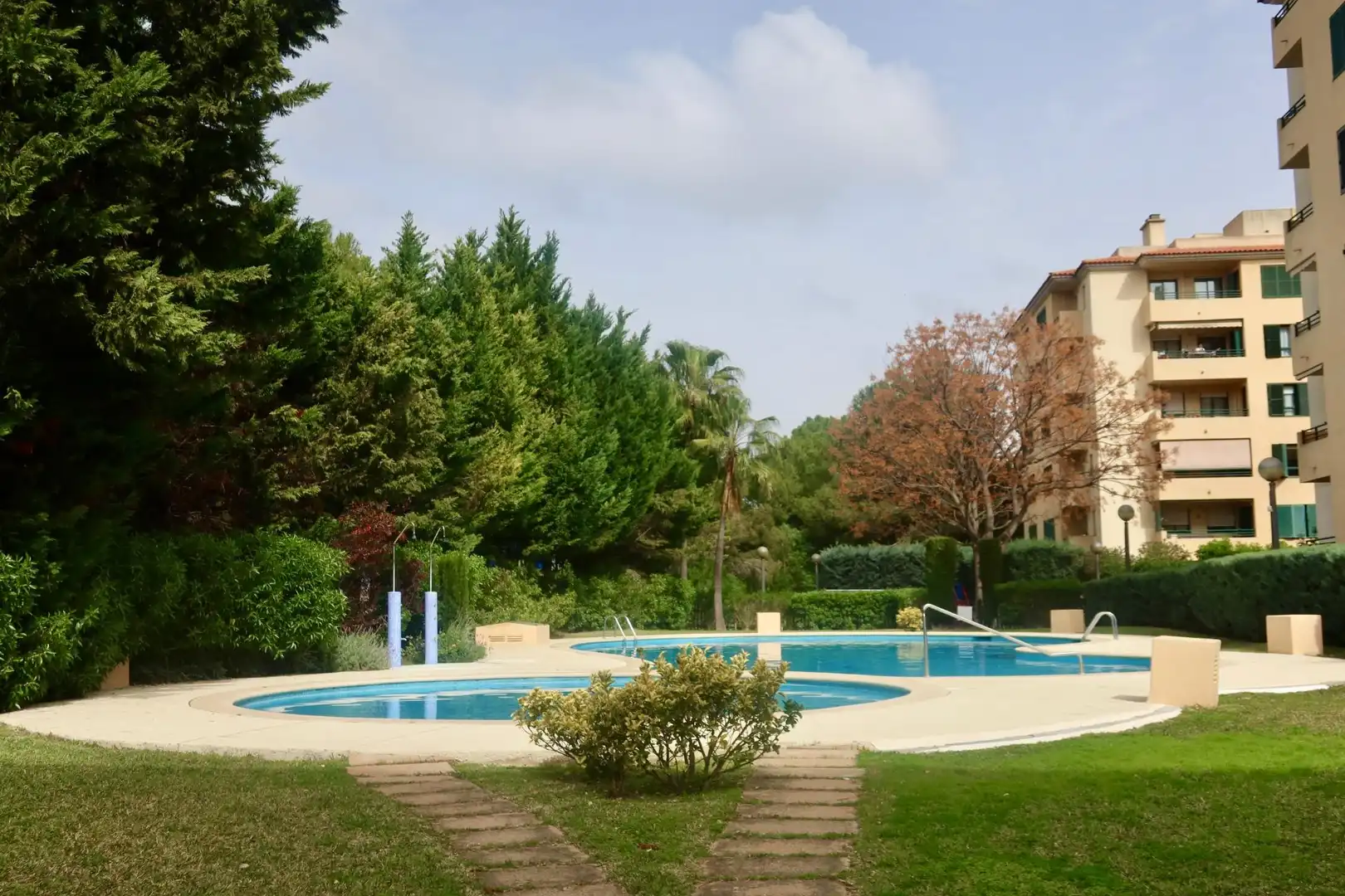 Piscina de Planta baixa en venda en  Palma de Mallorca amb Calefacció, Jardí privat i Terrassa