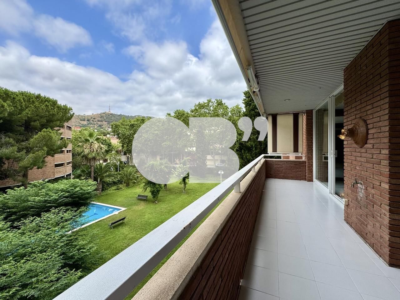 Jardí de Pis de lloguer en  Barcelona Capital amb Calefacció