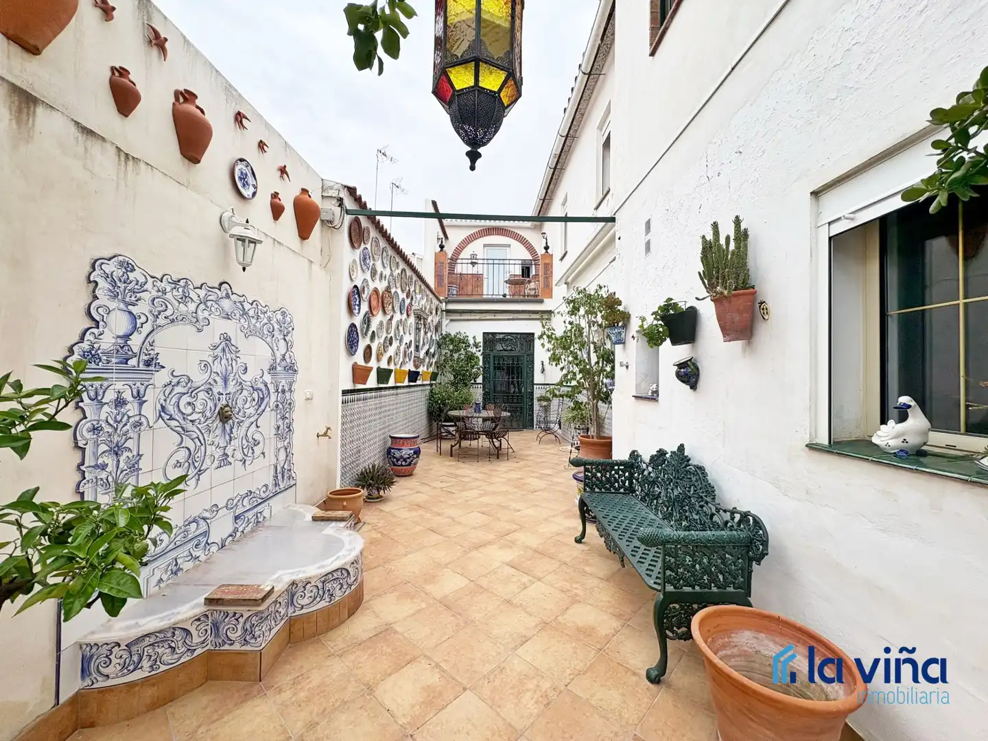 Terraza de Casa o chalet en venta en Aguadulce (Sevilla) con Calefacción, Jardín privado y Terraza
