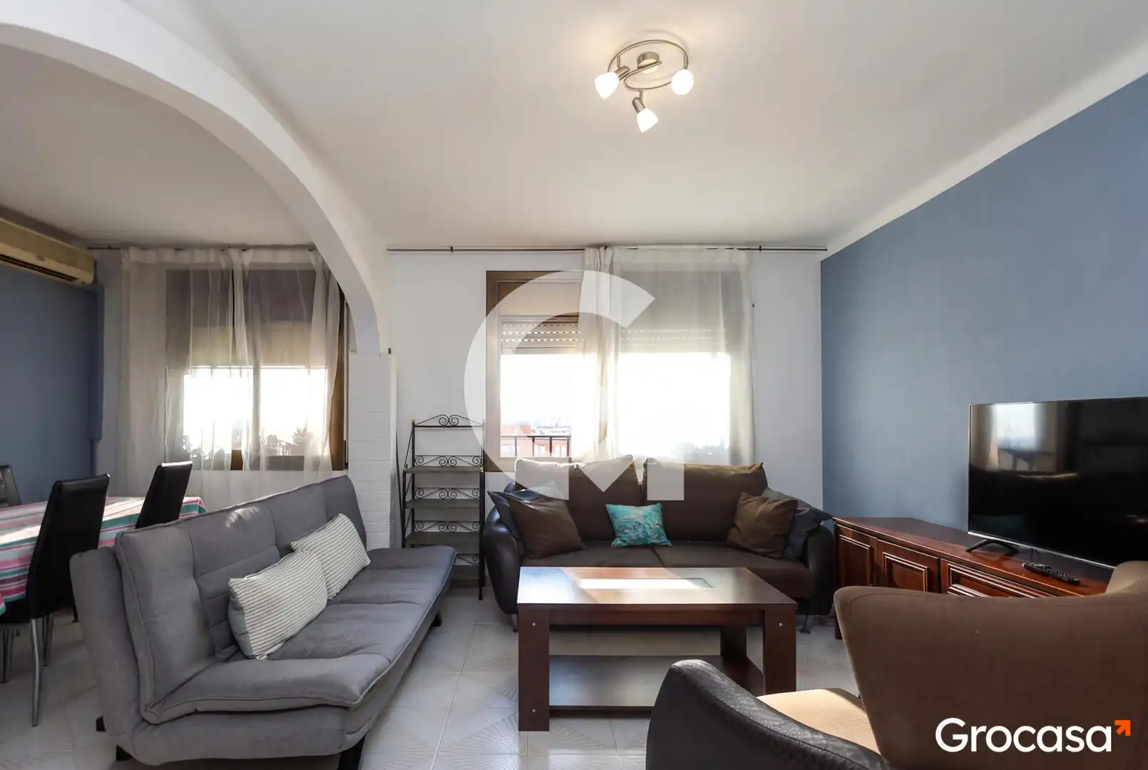 Sala de estar de Piso en venta en Rubí con Horno