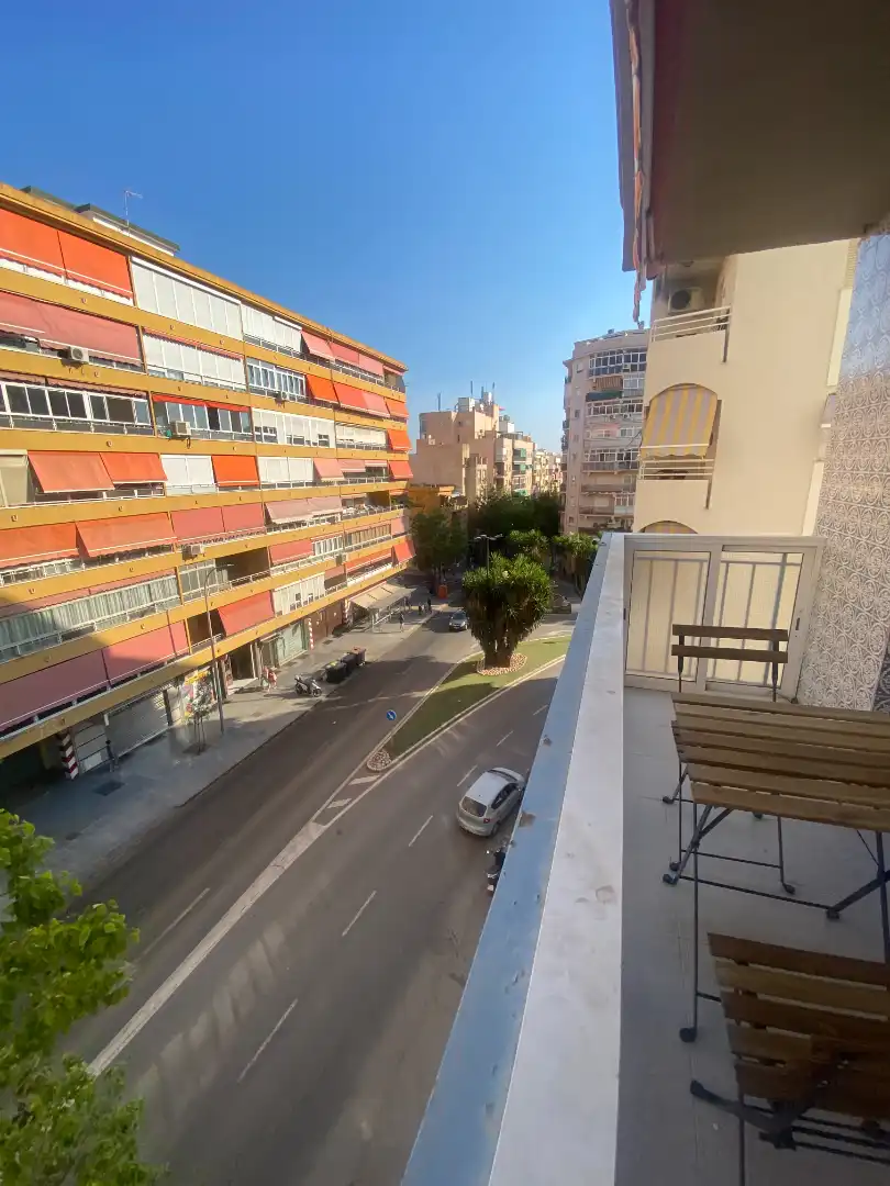 Exterior view of Flat for rent in Málaga  with Terrace, Furnished and Washing machine