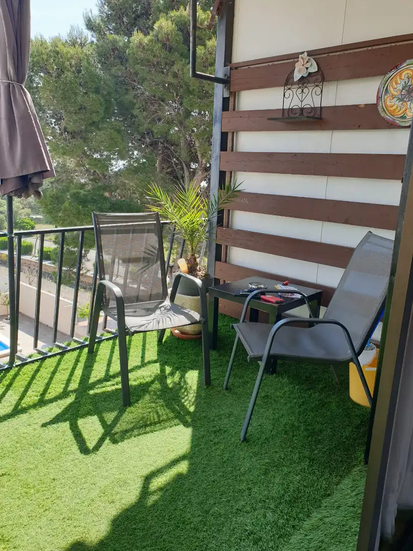 Terrasse von Wohnungen zum Verkauf in Mont-roig del Camp mit Terrasse, Möbliert und Ofen