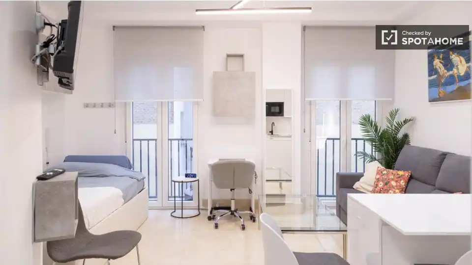 Wohnung mit Terrasse zur Miete in Barrio de Salamanca