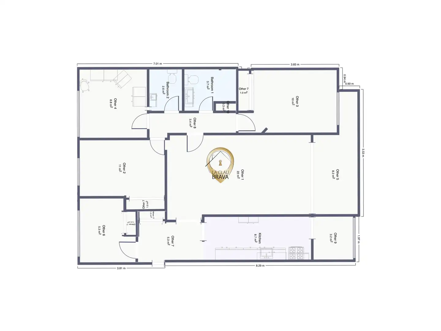 Wohnung zum Verkauf in Carrer de Girona, imagen 22