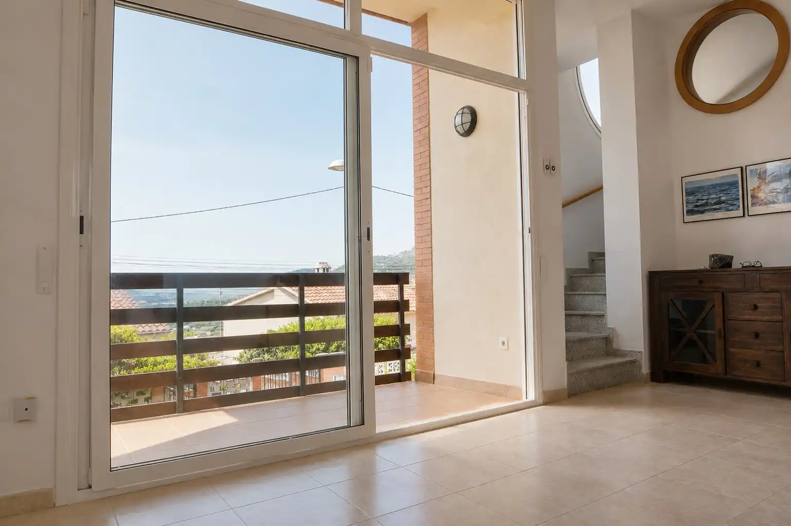 Terrassa de Casa adosada en venda en Pineda de Mar amb Calefacció, Jardí privat i Terrassa
