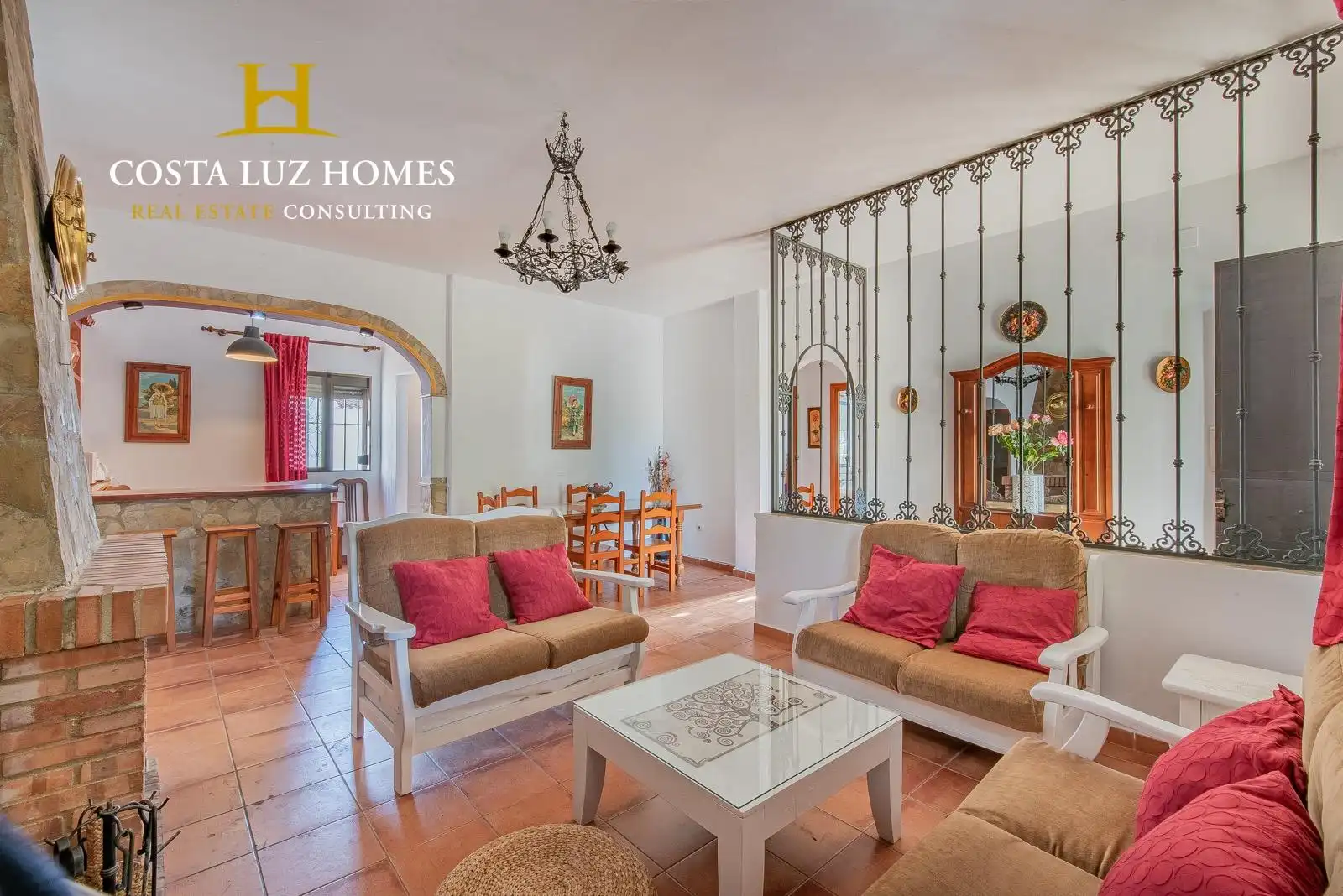 Sala de estar de Casa o chalet en venta en Prado del Rey con Jardín privado, Terraza y Trastero