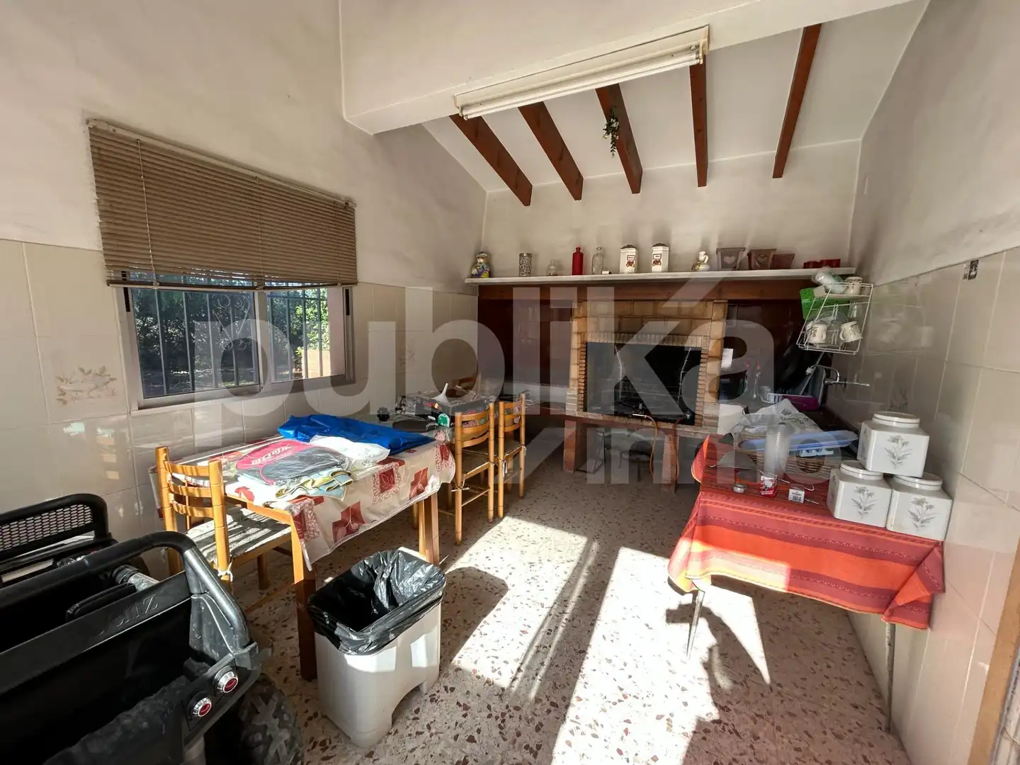 Cuina de Finca rústica en venda en Elche / Elx amb Terrassa, Traster i Piscina