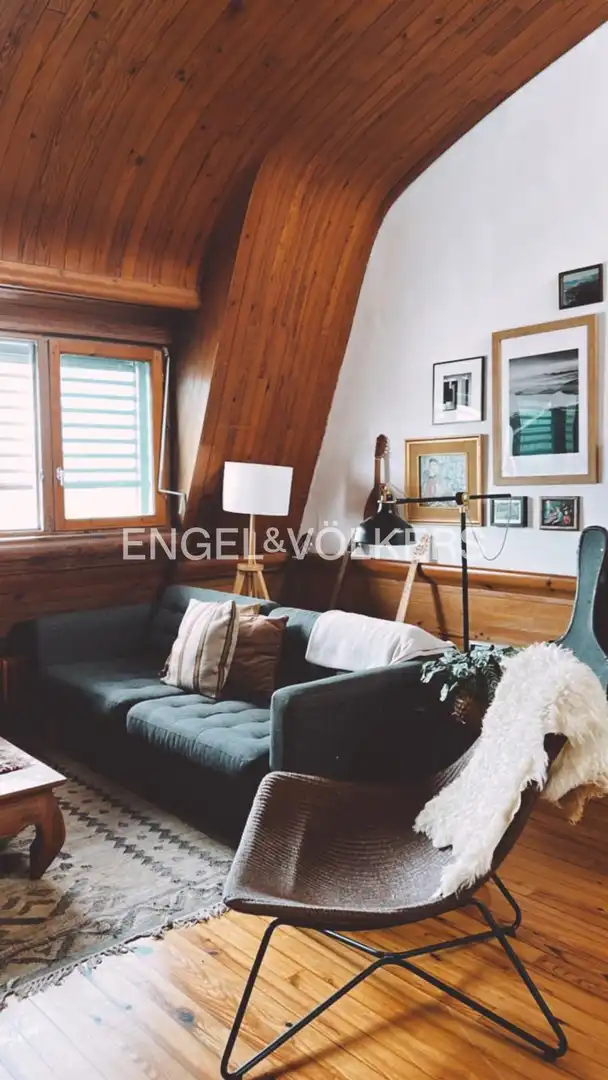 Wohnzimmer von Maisonette zum Verkauf in Donostia - San Sebastián  mit Heizung