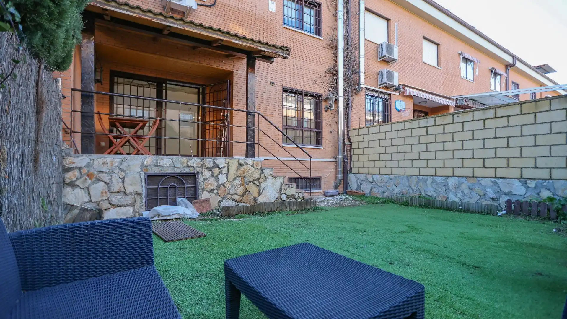 Terraza de Casa adosada en venta en Valdemoro con Aire acondicionado, Jardín privado y Terraza
