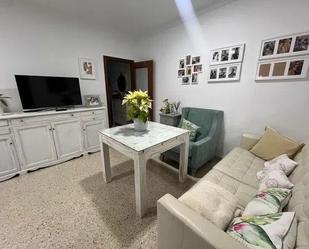 Living room of Flat for sale in  Sevilla Capital  with Air Conditioner, Heating and Private garden