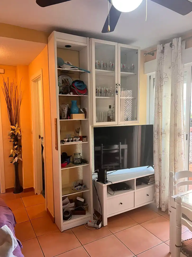 Living room of Flat for sale in Torrox  with Air Conditioner, Private garden and Terrace