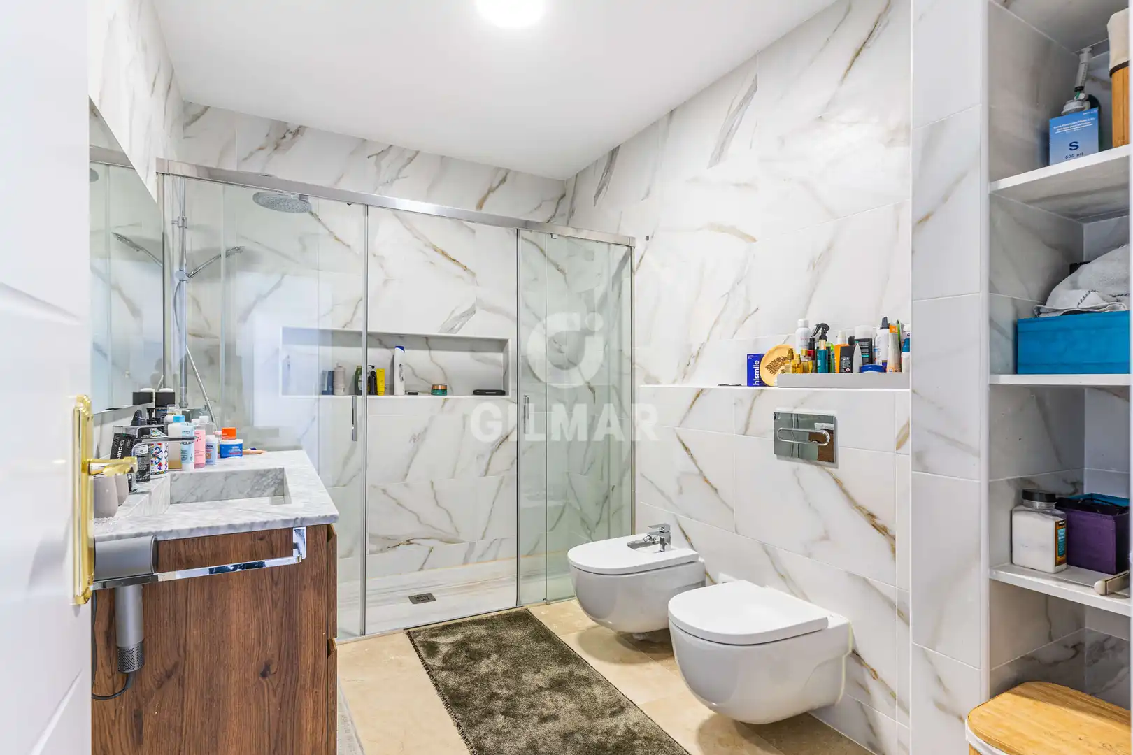Baño de Casa o chalet en venta en Boadilla del Monte con Calefacción, Jardín privado y Piscina