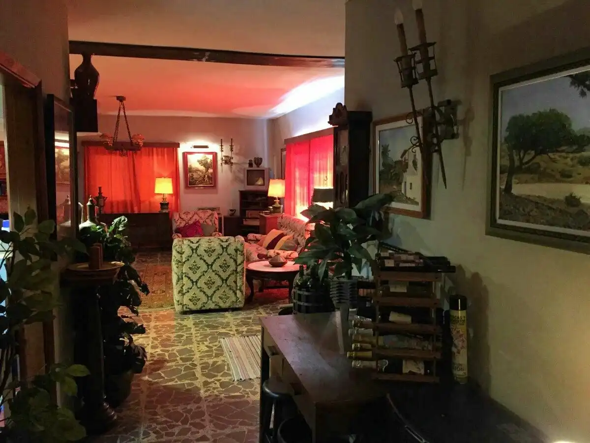 Sala de estar de Finca rústica en venta en El Sauzal con Calefacción, Jardín privado y Terraza