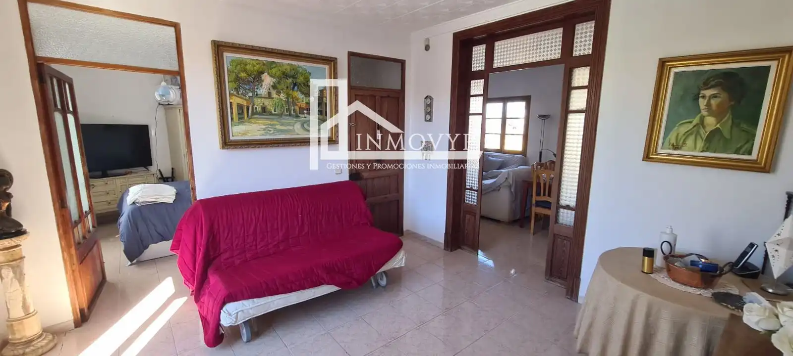 Sala d'estar de Casa o xalet en venda en  Palma de Mallorca amb Aire condicionat i Terrassa