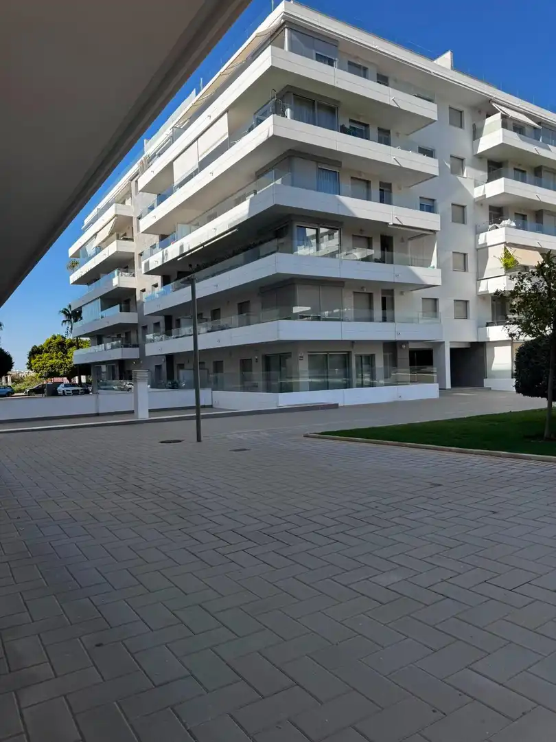 Exterior view of Flat for rent in Marbella  with Air Conditioner, Heating and Terrace