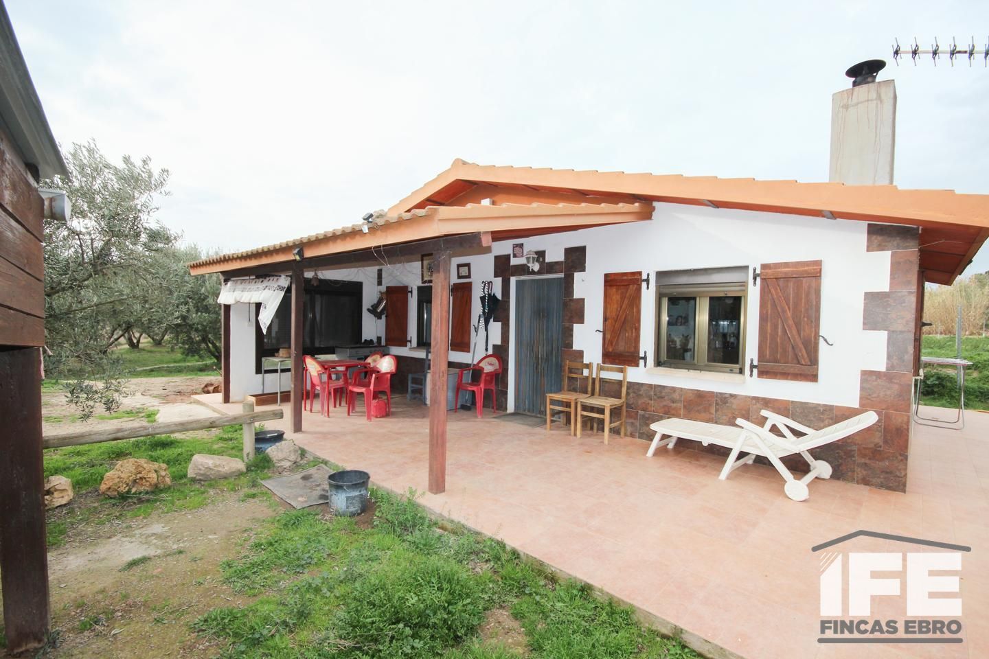 Vista exterior de Finca rústica en venta en Corella con Jardín privado, Terraza y Piscina