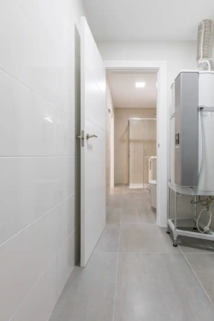 Badezimmer von Wohnung zum Verkauf in Murcia mit Klimaanlage