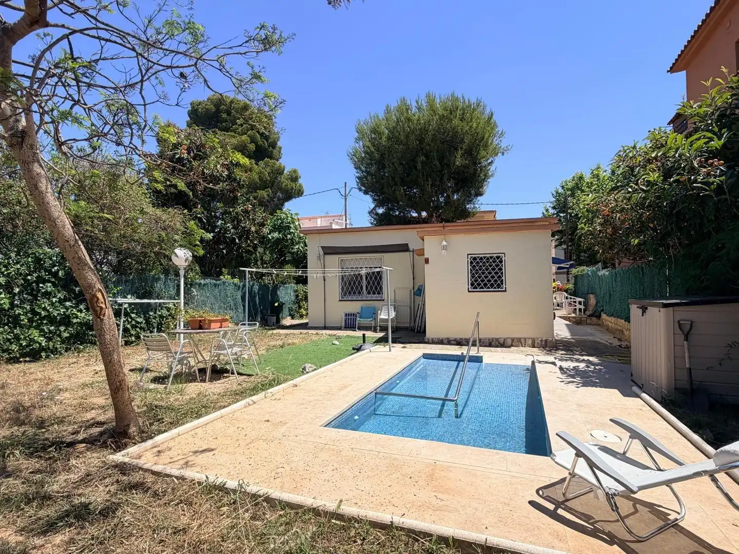 Swimming pool of Houses for sale in Calafell  with Air Conditioner, Heating and Private garden