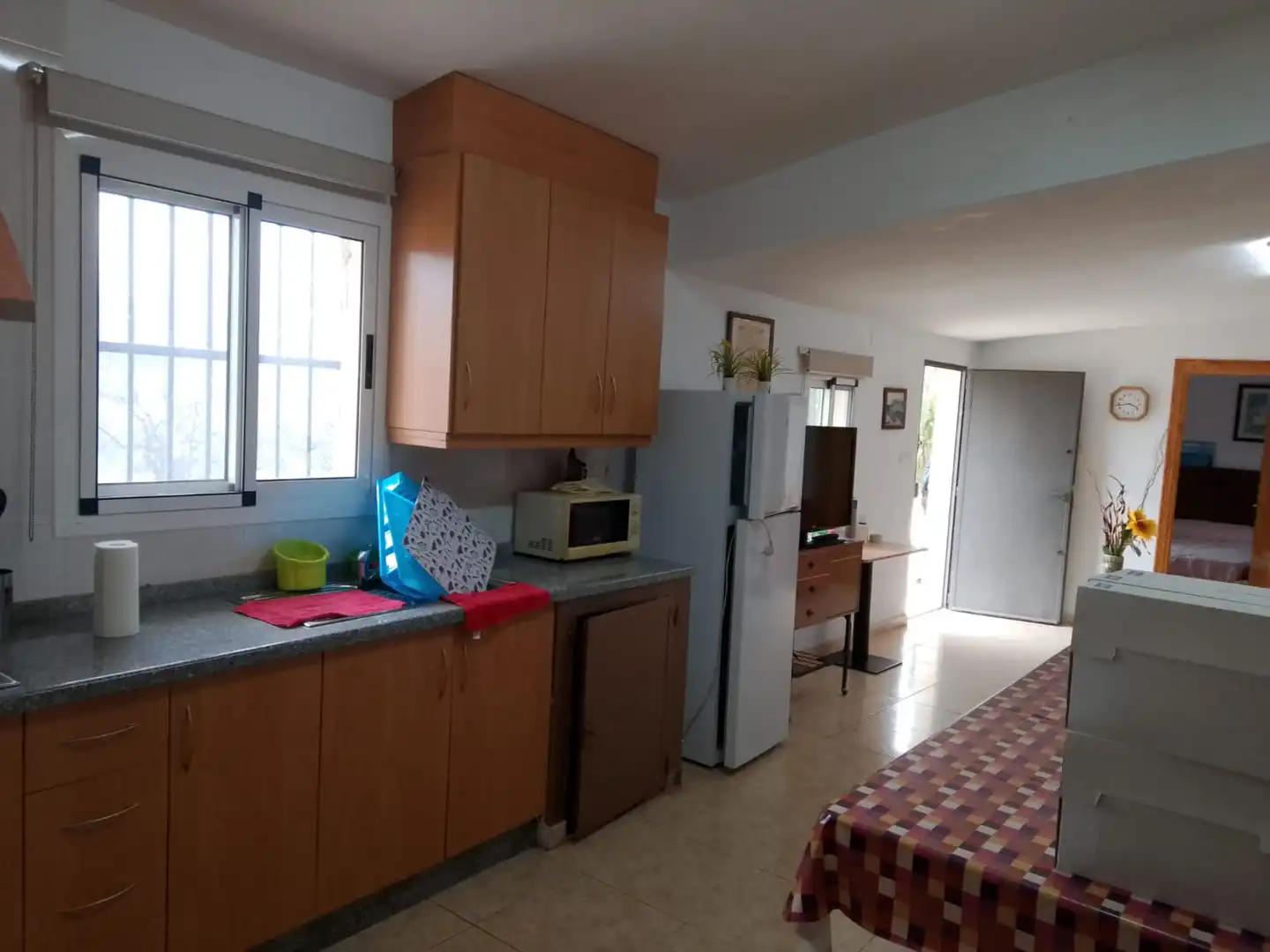 Cuina de Casa o xalet en venda en Tibi amb Jardí privat, Terrassa i Moblat