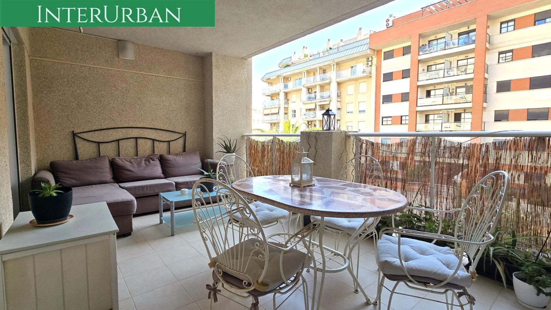 Terrace of Flat for sale in Paterna  with Air Conditioner, Heating and Private garden