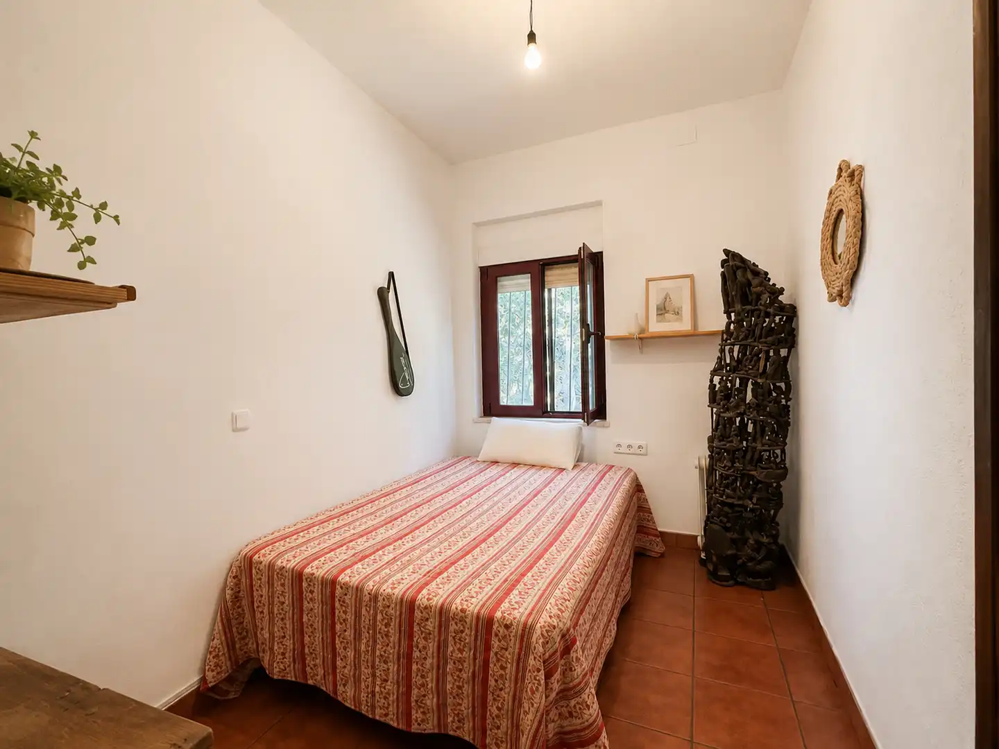 Bedroom of Houses for sale in Hoyo de Manzanares  with Air Conditioner, Private garden and Swimming Pool