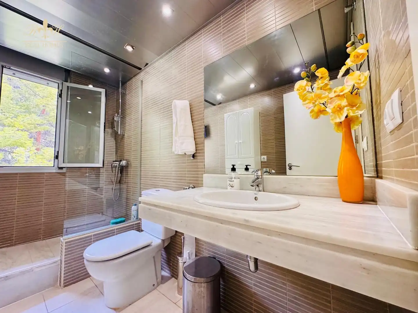 Bathroom of Flat for rent in Altea  with Air Conditioner, Swimming Pool and Community pool