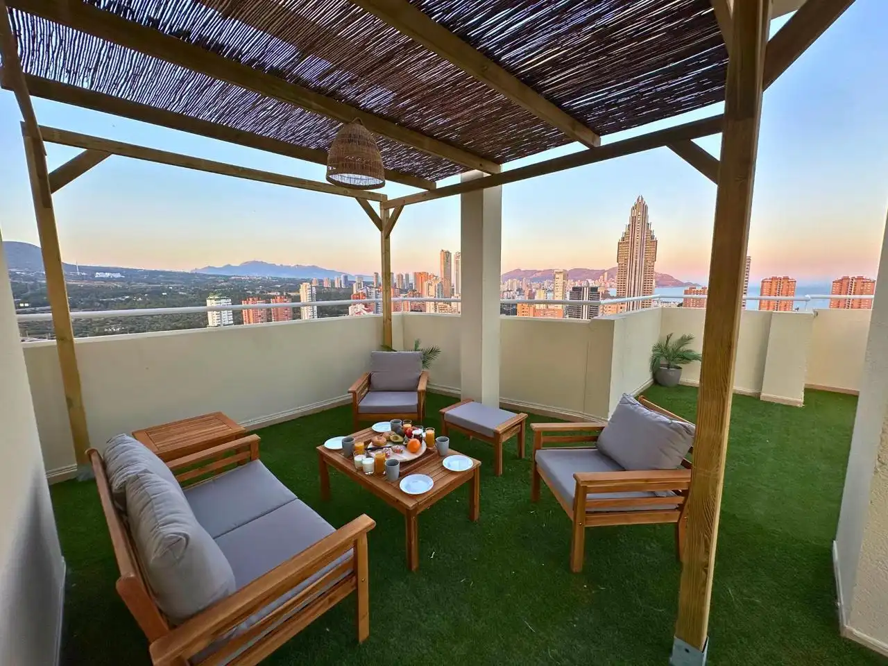 Terraza de Piso en venta en Villajoyosa / La Vila Joiosa con Aire acondicionado, Terraza y Amueblado