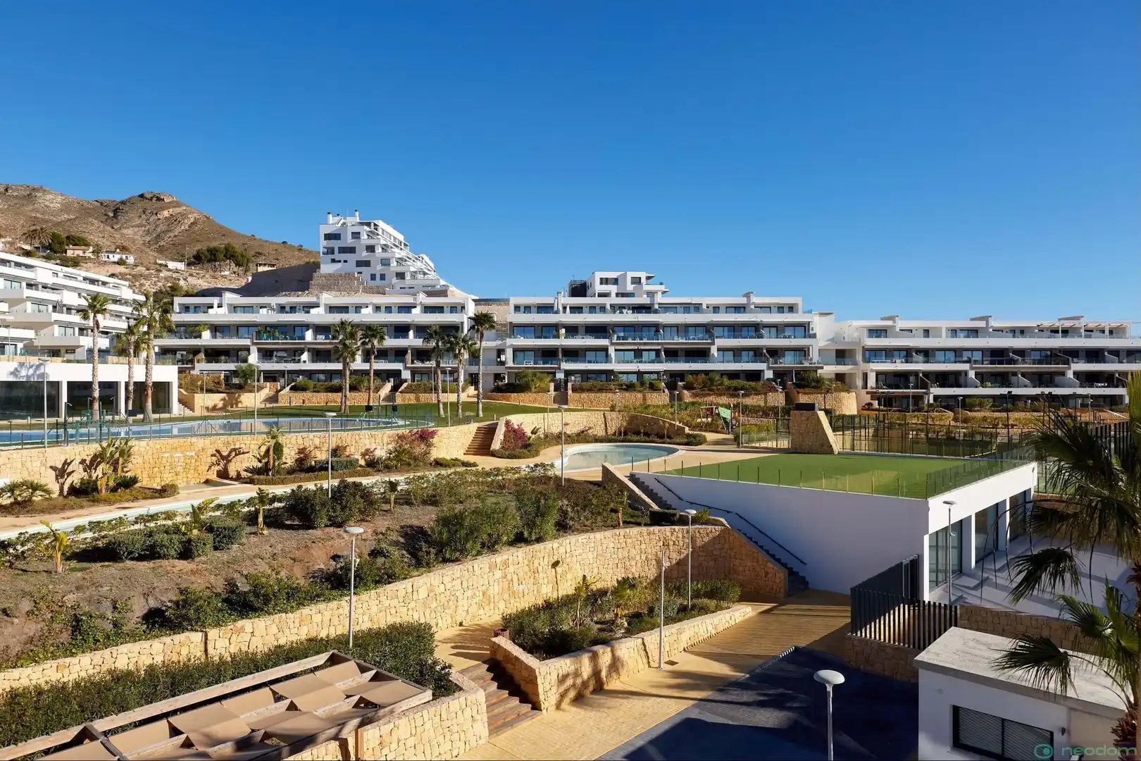 Vista exterior de Dúplex en venta en Finestrat con Aire acondicionado, Calefacción y Terraza