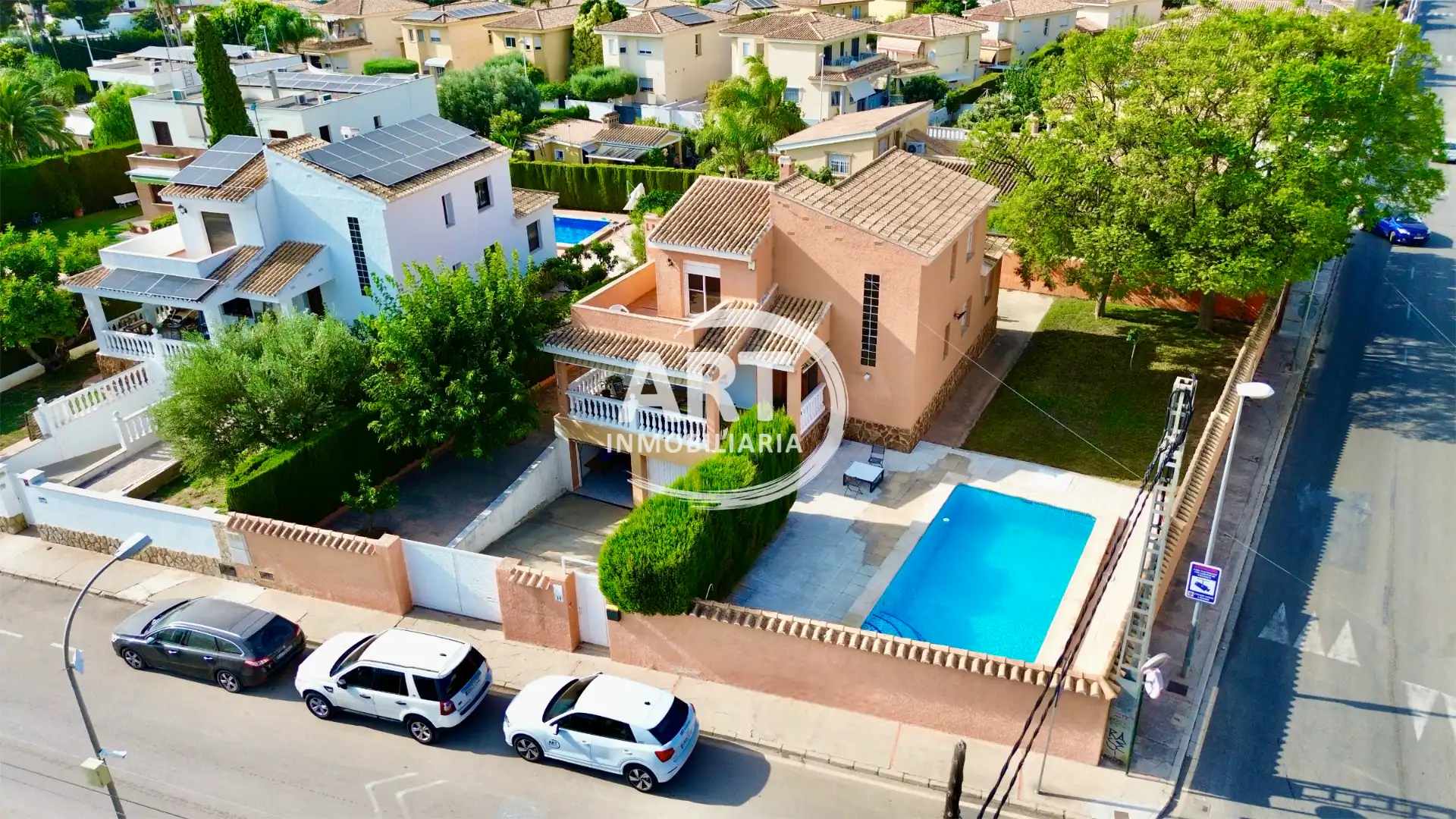 Exterior view of Houses for sale in L'Eliana  with Air Conditioner, Heating and Private garden