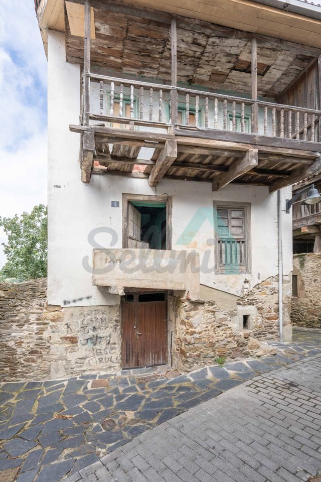 Vista exterior de Casa o xalet en venda en Tineo amb Balcó