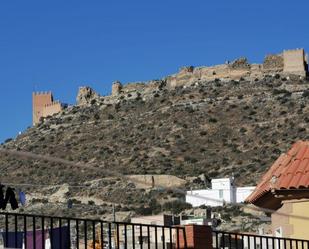 Exterior view of Single-family semi-detached for sale in Tabernas  with Air Conditioner, Terrace and Furnished