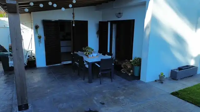 Terrassa de Casa adosada en venda en Chiclana de la Frontera amb Jardí privat, Terrassa i Traster