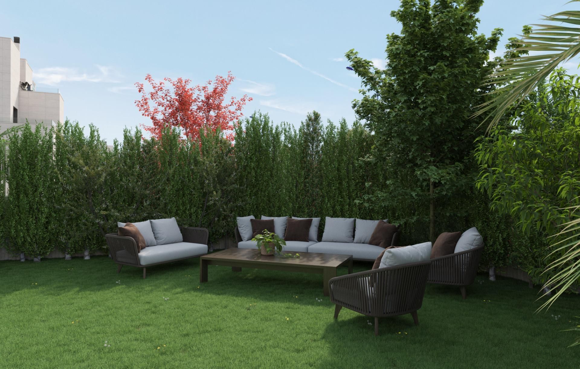 Terrace of Flat for sale in Badajoz Capital  with Air Conditioner, Heating and Private garden