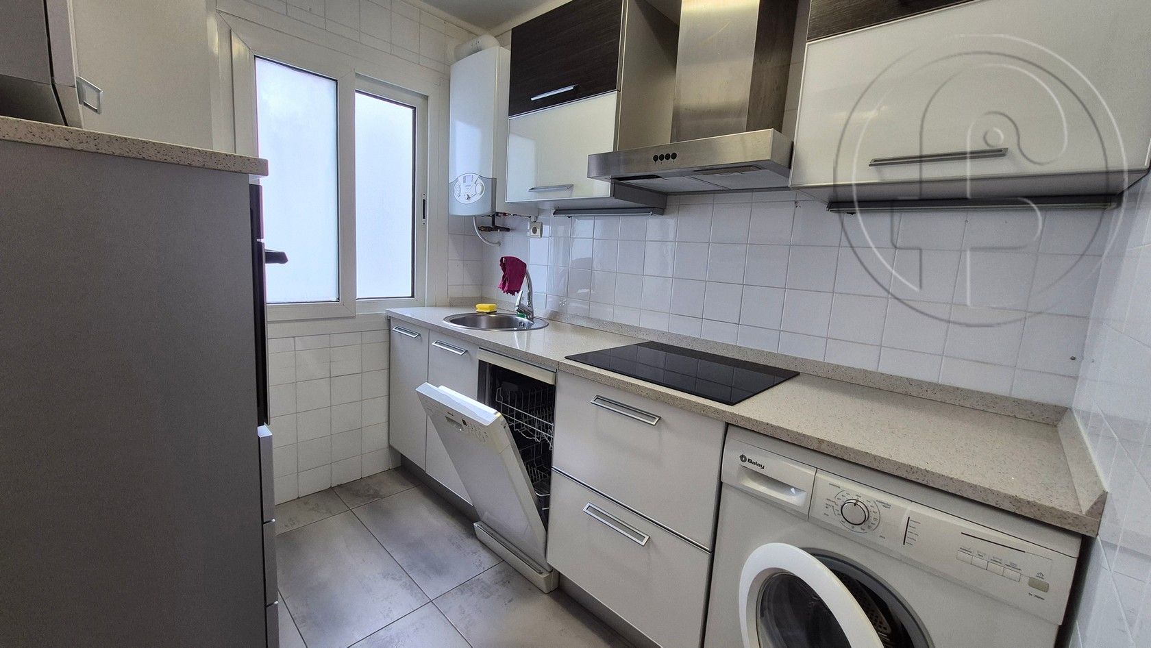 Kitchen of Flat to rent in Santander  with Heating, Furnished and Oven